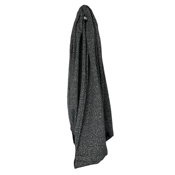 Lululemon Vinyasa Running Luon Suited Jacquard Black White Wrap Scarf - Picture 3 of 5
